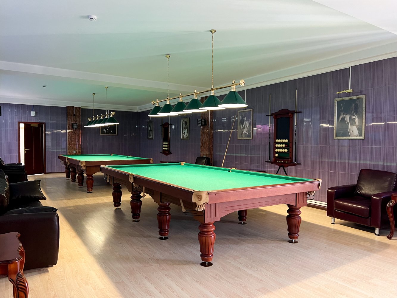 в санаторно-курортном комплексе