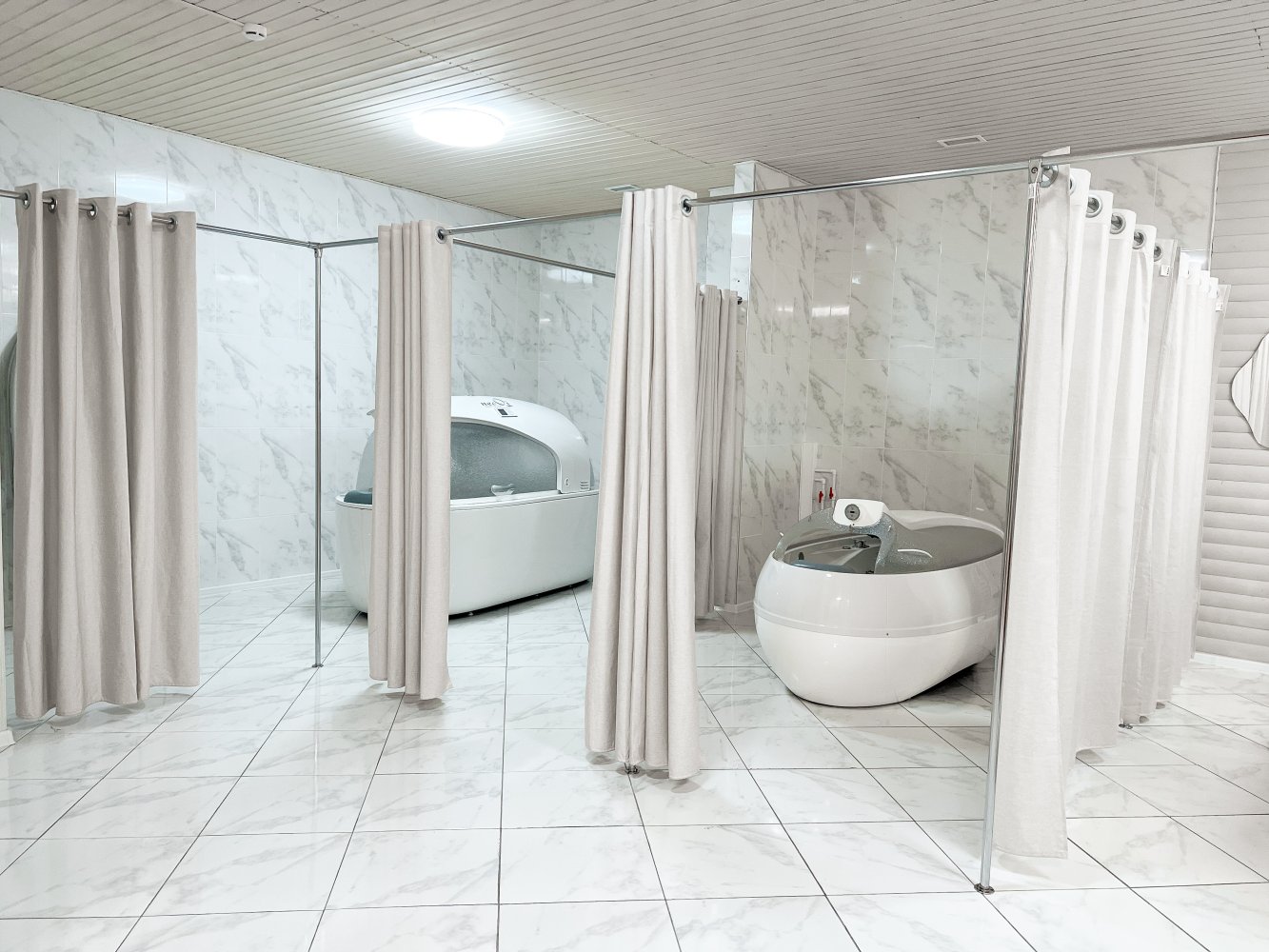 в санаторно-курортном комплексе